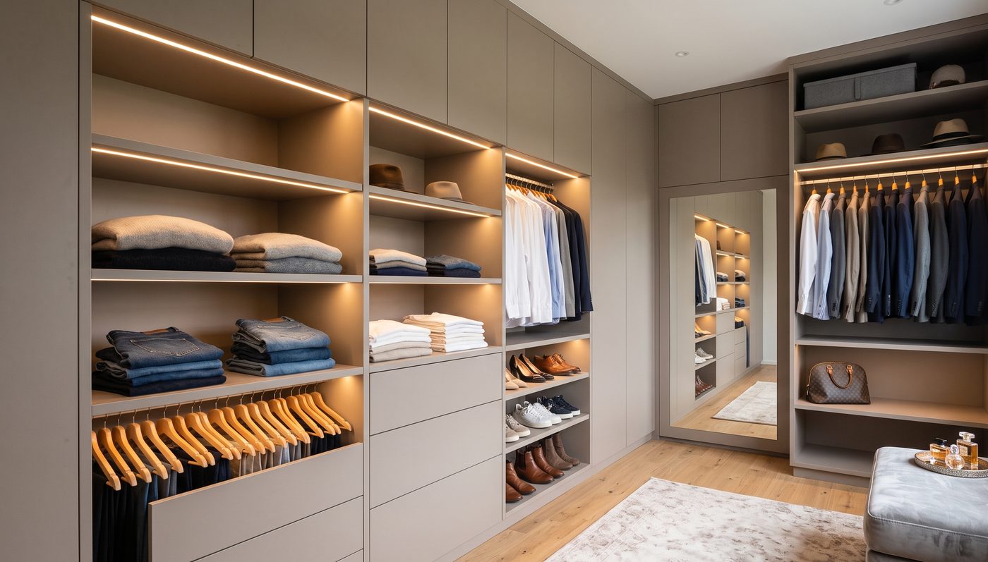 Placards sur-mesure, rénovation Paris 17e